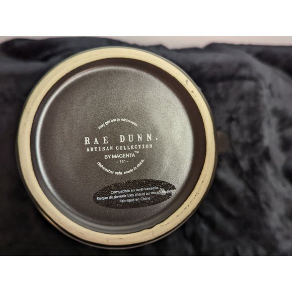 Rae Dunn NEW Halloween Spooky “WITCH’S BREW” Black Ceramic Pitcher with Recipe o - Picture 3 of 7